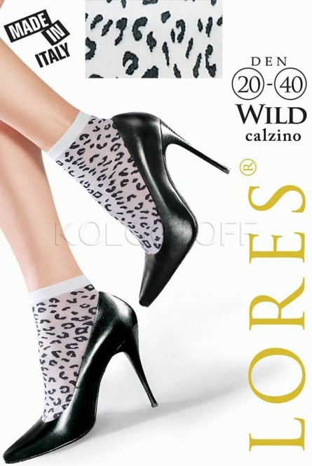 Женские носки с анималистическим принтом LORES Wild calzino 20-40