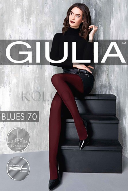 Колготки цветные GIULIA Blues 70