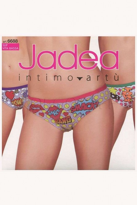 Женские хлопковые трусики-слип JADEA by Intimo Artu 6688
