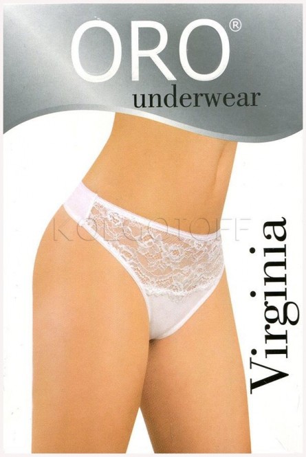 Женские хлопковые трусики-стринг ORO Virginia 2229