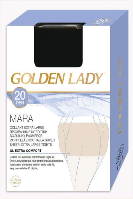 Колготки женские большого размера GOLDEN LADY Mara 20