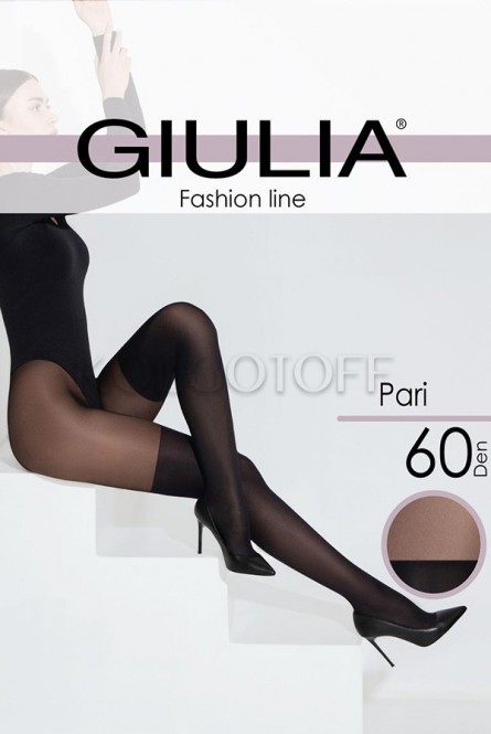 Колготки с имитацией чулок GIULIA Pari 60 model 16