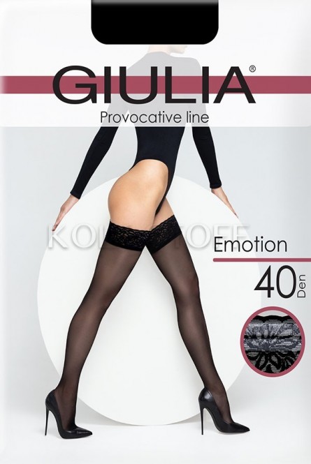 Чулки классические женские GIULIA Emotion 40