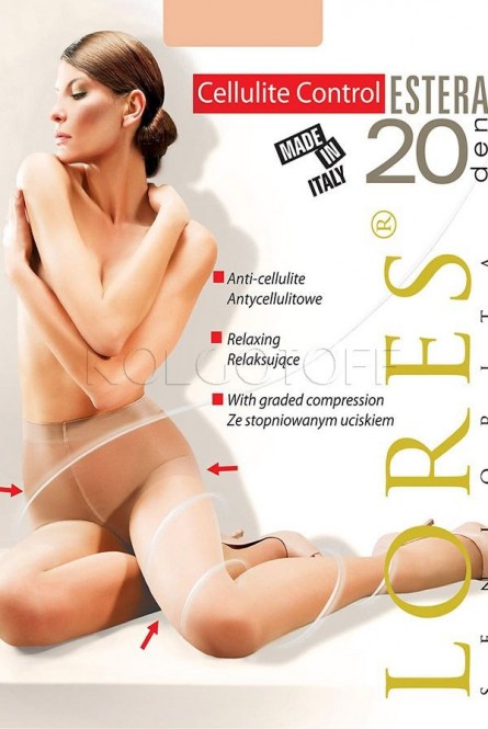 Женские корректирующие колготки с шортиками LORES Estera 20