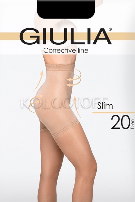 Корректирующие колготки с шортиками GIULIA Slim 20