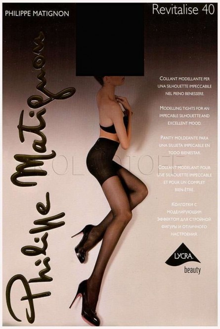 Колготки женские с моделирующими шортиками PHILIPPE MATIGNON Revitalise 40