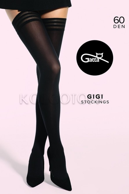 Плотные женские чулки из микрофибры GATTA Gigi 01