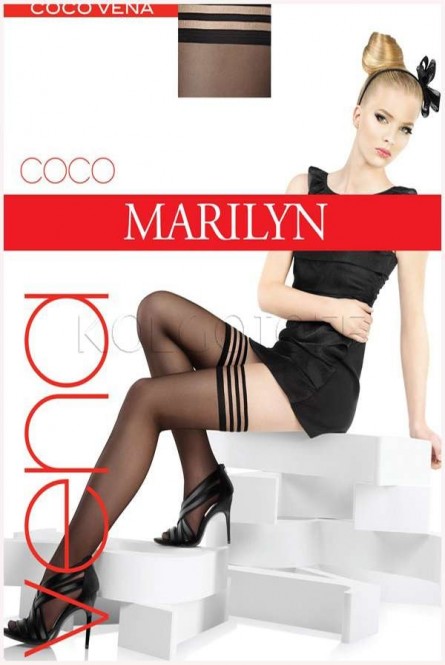 Чулки женские MARILYN Coco Vena 15