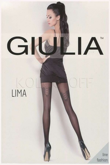 Колготки женские с узором GIULIA Lima 20 model 4