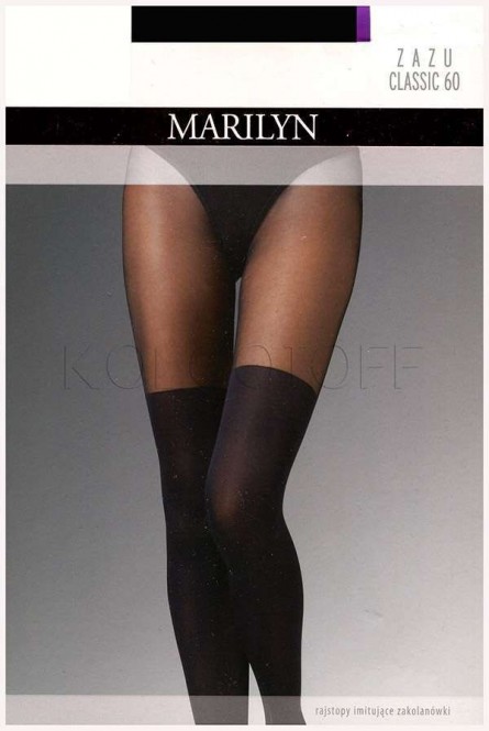 Колготки с имитацией MARILYN Zazu classic 60