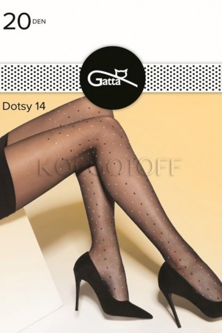 Колготки с узором в точку GATTA Dotsy 14 collant 20