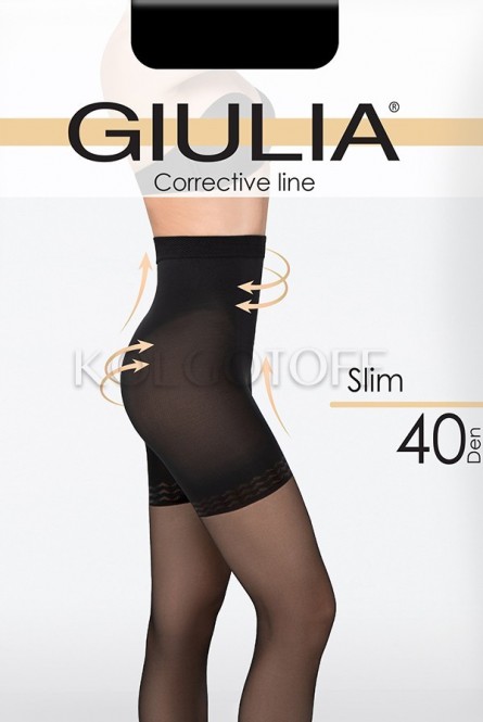 Колготки корректирующие с шортиками GIULIA Slim 40