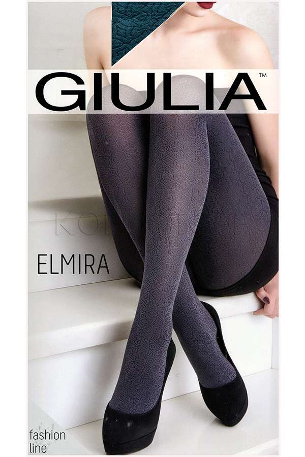 Колготки с узором GIULIA Elmira 100 model 5