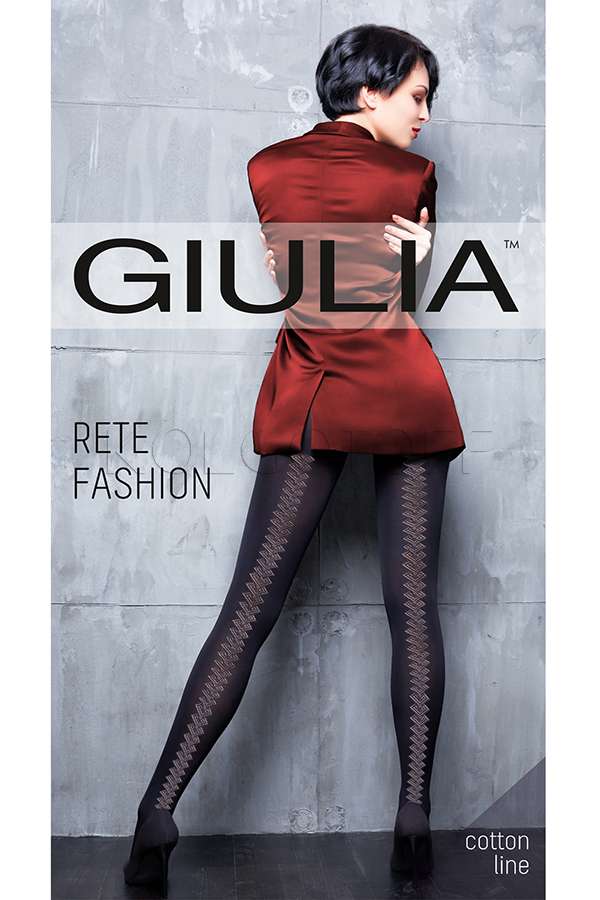 Колготки жіночі з візерунком GIULIA Rete Fashion 80 model 5