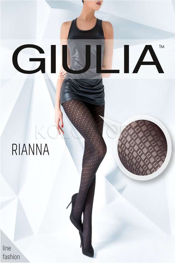 Колготки с узором GIULIA Rianna 60 model 1