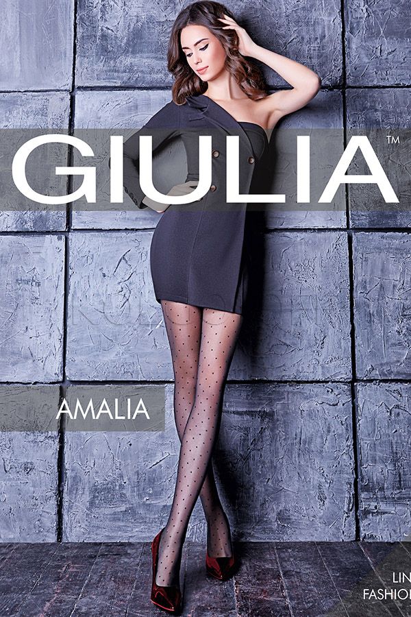 Колготки жіночі з візерунком GIULIA Amalia 20 model 1