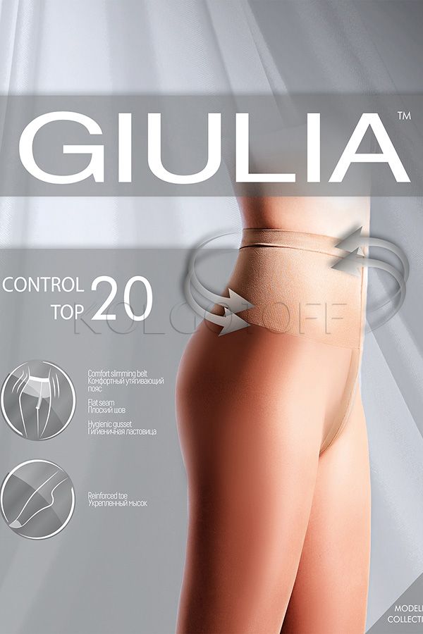 Колготки моделюють GIULIA Control Top 20