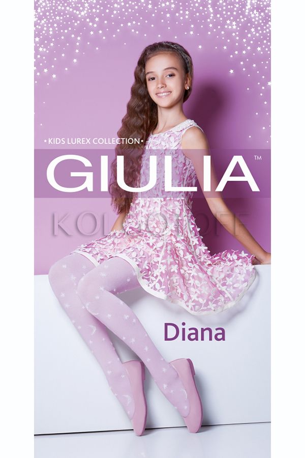 Детские колготки с люрексом GIULIA Diana model 1