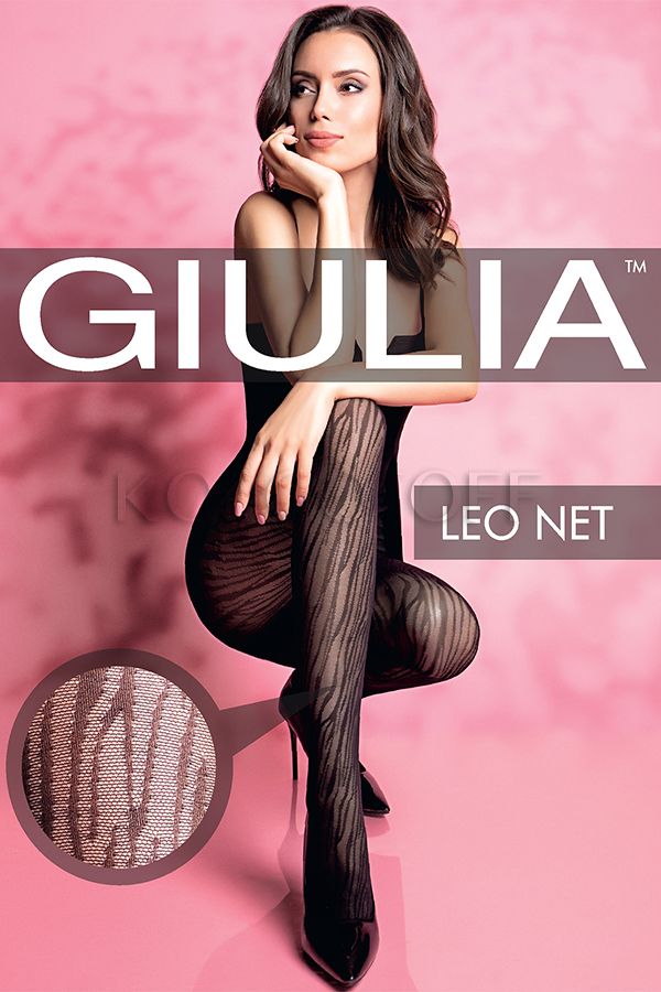 Колготки з візерунком GIULIA Leo NET 40 model 2