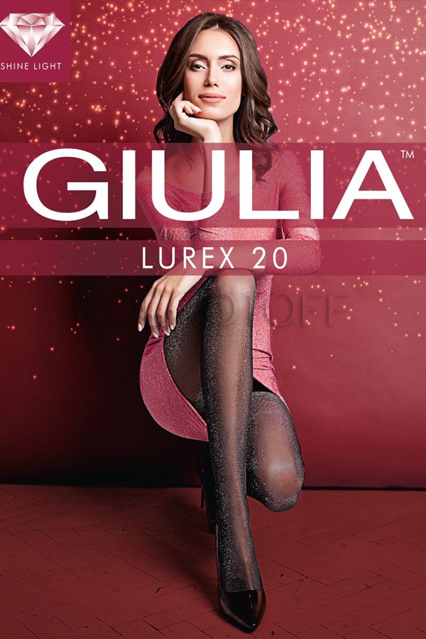 Колготки жіночі з люрексом GIULIA Lurex 20 model 1