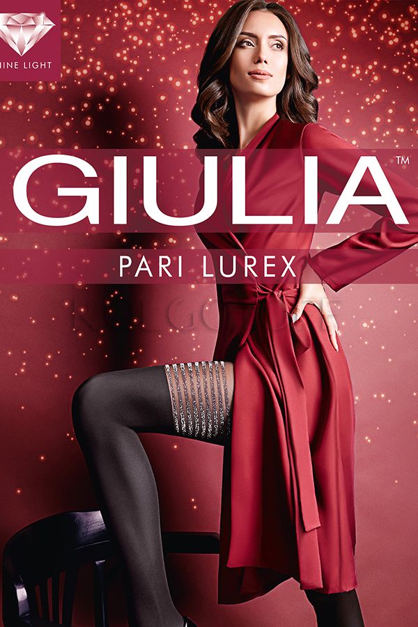 Колготки с имитацией чулок и люрексом GIULIA Pari Lurex 60 model 2