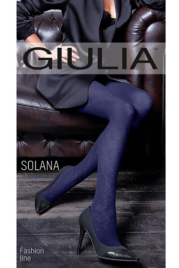 Колготки с узором GIULIA Solana 80 model 8