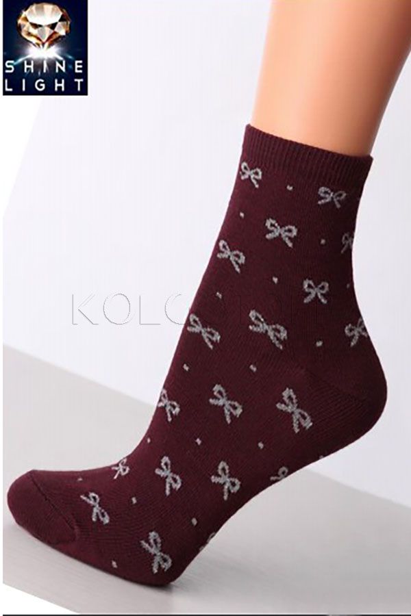 Шкарпетки жіночі з люрексом GIULIA WLM-002