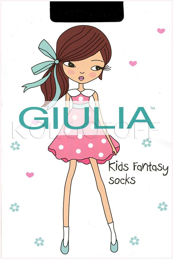 Шкарпетки дитячі з візерунком GIULIA LNN-08
