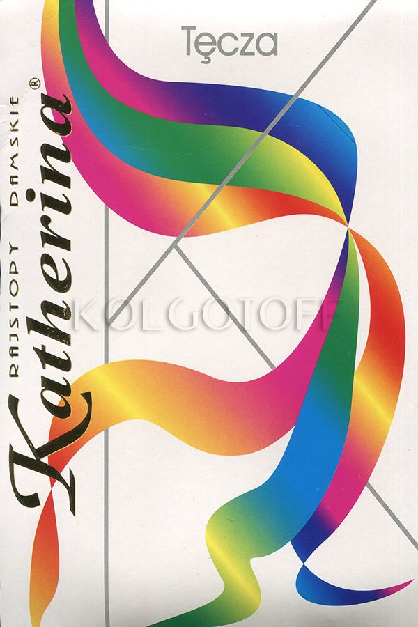 Цветные колготки без шортиков KATHERINA Tecza 40
