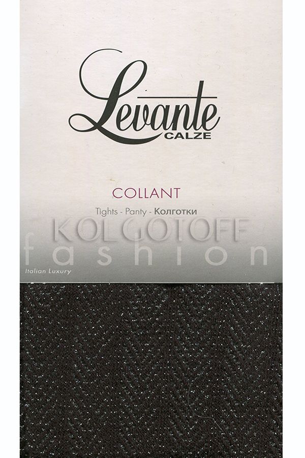 Жіночі теплі колготки з люрексом LEVANTE B05A Collant Cotton Lame