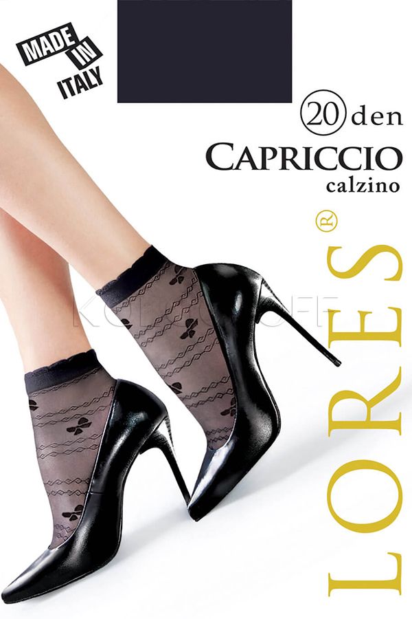 Женские носки с узором LORES Capriccio calzino 20