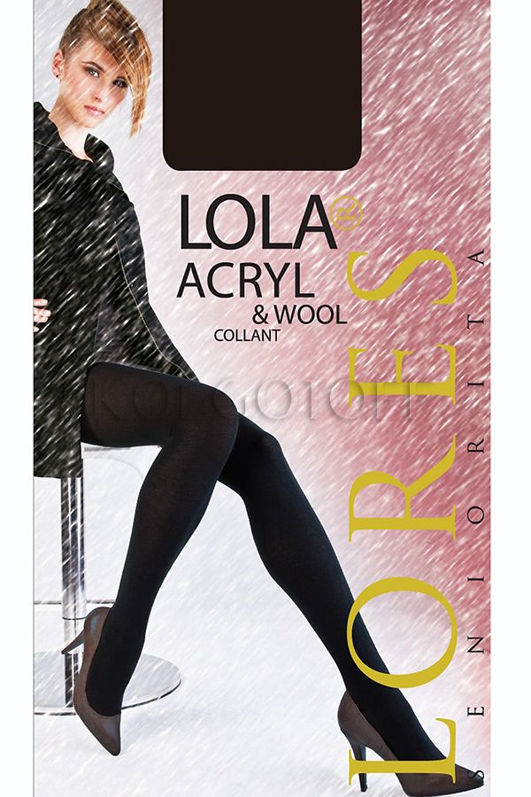 Женские колготки с шерстью LORES Lola Acryl&Wool