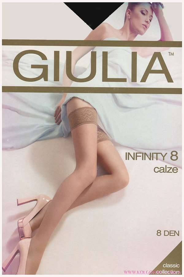 Панчохи жіночі ультратонкі GIULIA Infinity 8 calze