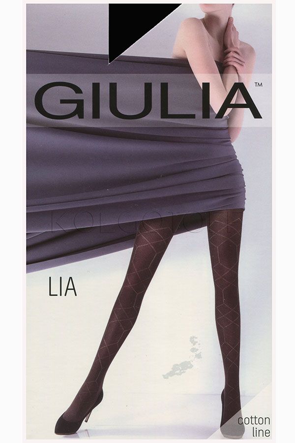 Колготки жіночі з візерунком GIULIA Lia 120 model 4