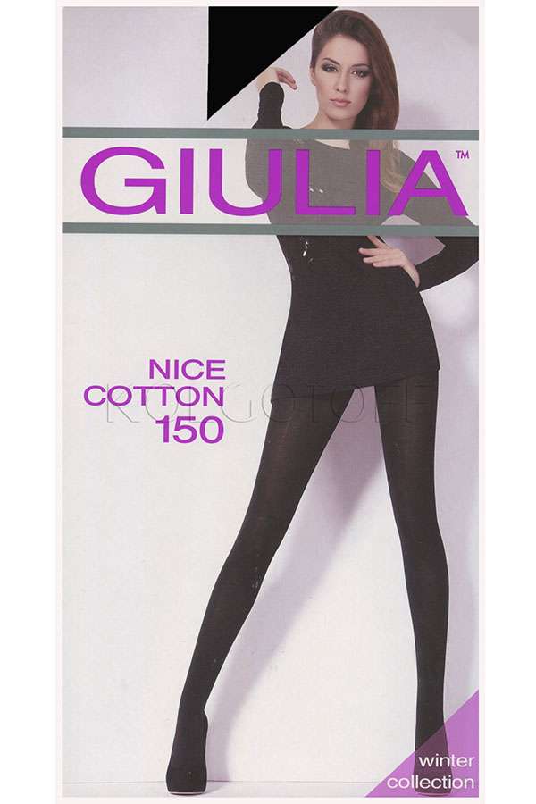 Колготки теплі GIULIA Nice Cotton 150