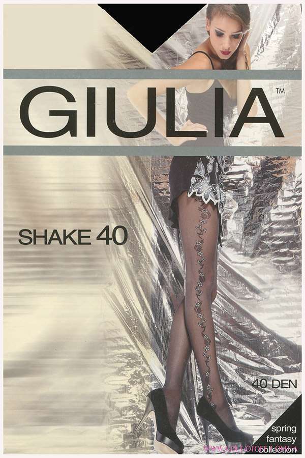 Колготки женксіе з візерунком GIULIA Shake 40 model 8