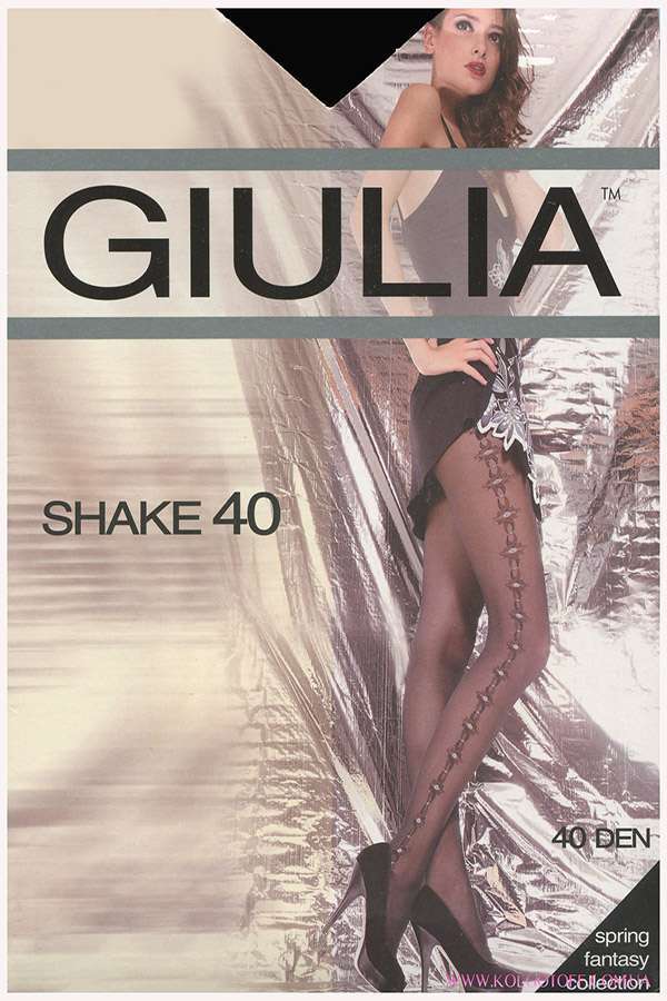 Колготки жіночі з візерунком GIULIA Shake 40 model 9