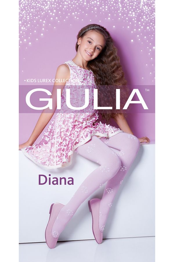 Детские колготки с люрексом GIULIA Diana model 4