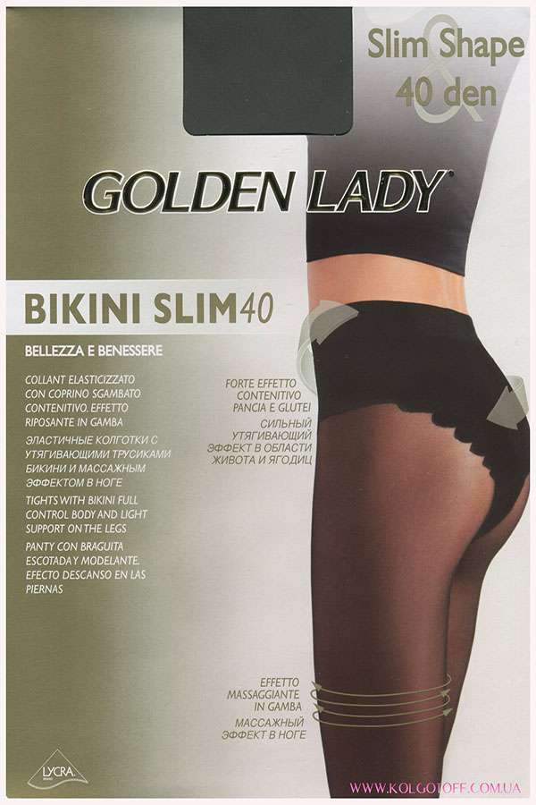 Колготки моделирующие GOLDEN LADY Bikini Slim 40