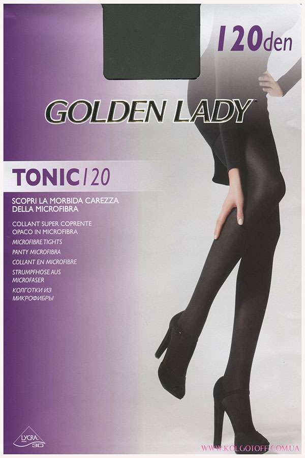 Колготки жіночі щільні GOLDEN LADY Tonic 120