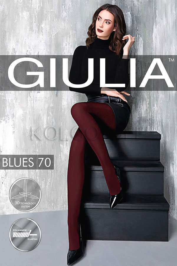 Колготки кольорові GIULIA Blues 70