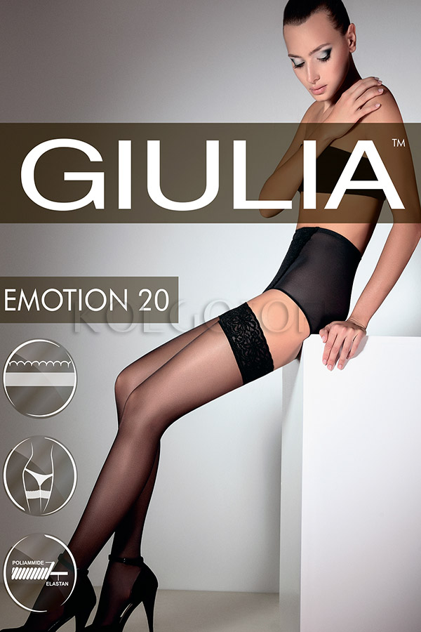 Чулки классические женские GIULIA Emotion 20